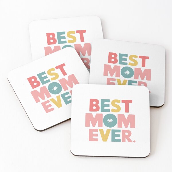Item preview, Colorful Groovy 'Best Mom Ever' Vector Design - Mother's Day Gift Idea designed and sold by HahaHandlesHub.