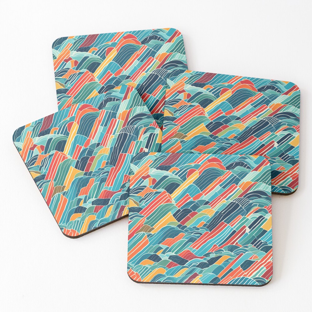 Item preview, Coasters (Set of 4) designed and sold by calibrit.