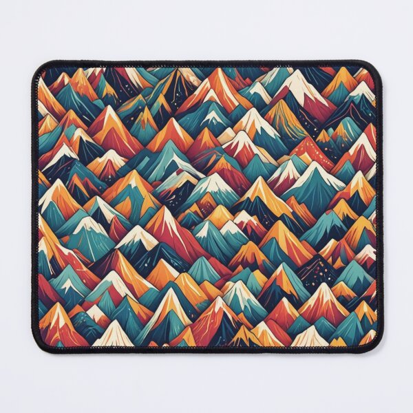 Item preview, Abstract Colorful Mountain Range Pattern designed and sold by calibrit.