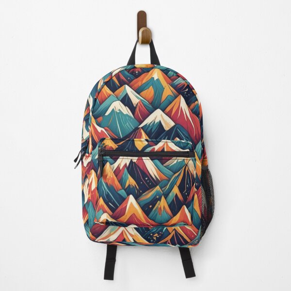 Item preview, Abstract Colorful Mountain Range Pattern designed and sold by calibrit.