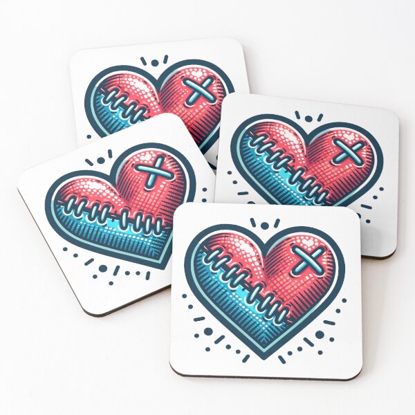 Item preview, Broken and Wounded Heart designed and sold by PassionforLove.