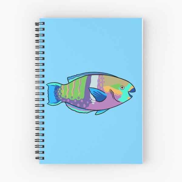 Item preview, Rusty Parrotfish designed and sold by DinoDoggie.