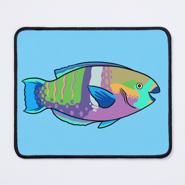 Item preview, Rusty Parrotfish designed and sold by DinoDoggie.