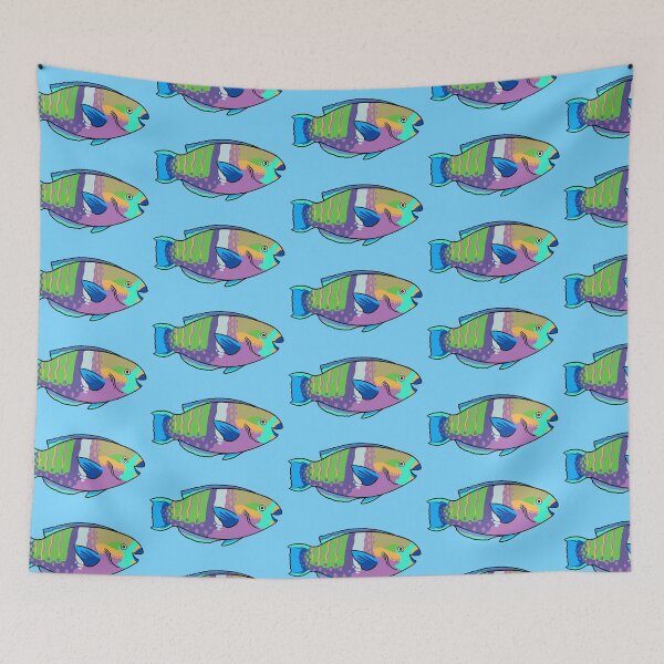 Item preview, Rusty Parrotfish designed and sold by DinoDoggie.