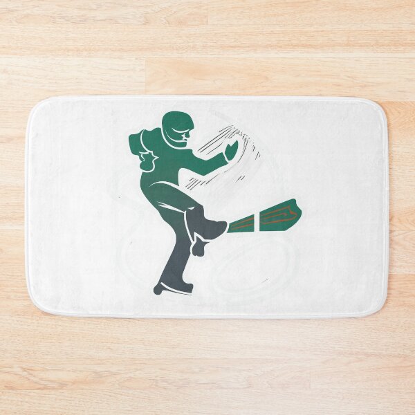 Item preview, Abstract Hockey Player Ice Swirl Maneuver designed and sold by NiftyWrx.