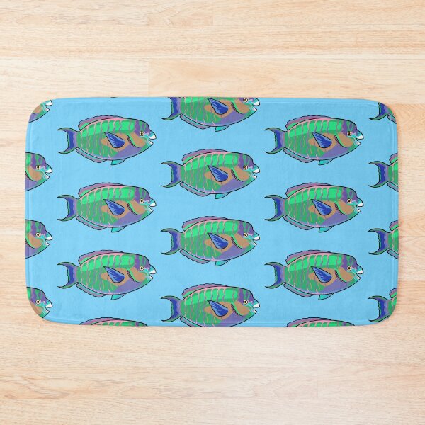 Item preview, Festive Parrotfish designed and sold by DinoDoggie.