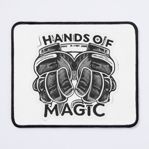 Item preview, Hyperrealistic Hockey Gloves - Hands of Magic Illustration designed and sold by NiftyWrx.
