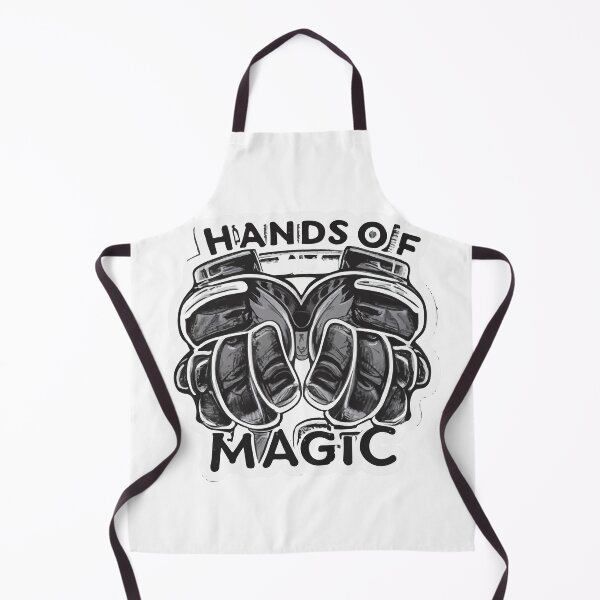 Item preview, Hyperrealistic Hockey Gloves - Hands of Magic Illustration designed and sold by NiftyWrx.