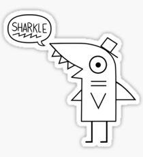 sharkle - night in the woods Sticker