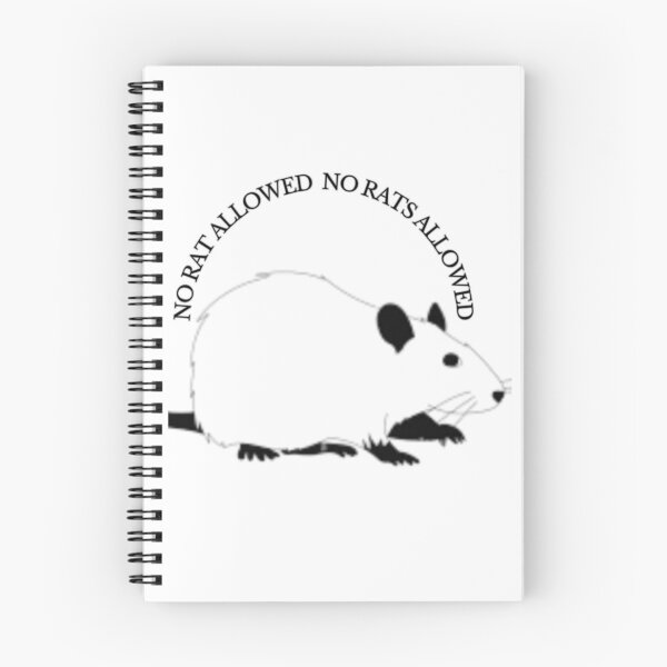 Item preview, UNIT 713, no rats allowed,  white 1 designed and sold by Unit713-Shop.
