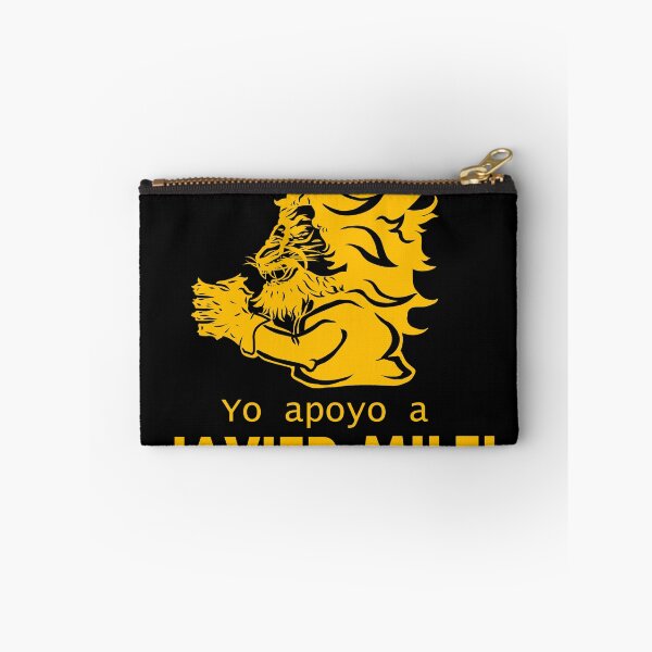 Item preview, "I support Javier Milei" king smiley miller miles LOGO designed and sold by MechanicalART.