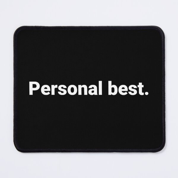Item preview, Personal best. designed and sold by Text-based T-Shirts and Gifts.