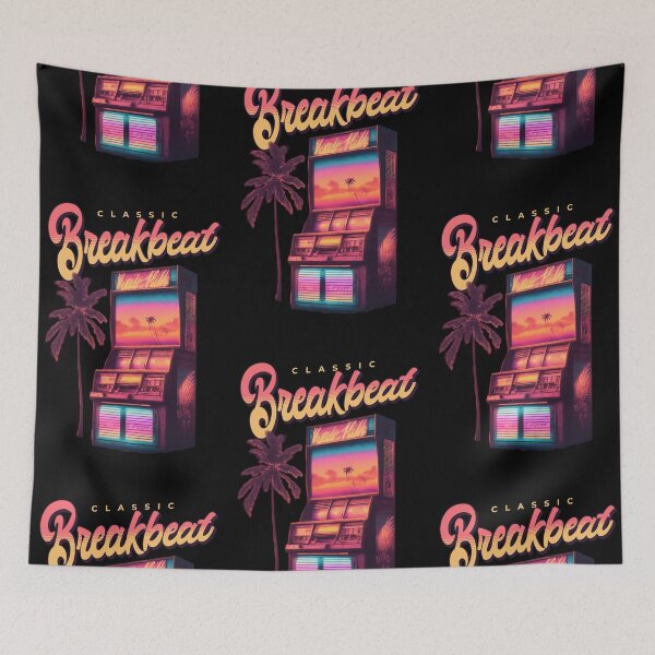 Item preview, BREAKBEAT  - Palm Tree Arcade  designed and sold by Discothreadz.