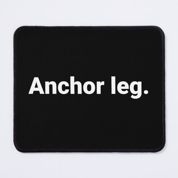 Item preview, Anchor leg. designed and sold by Text-based T-Shirts and Gifts.