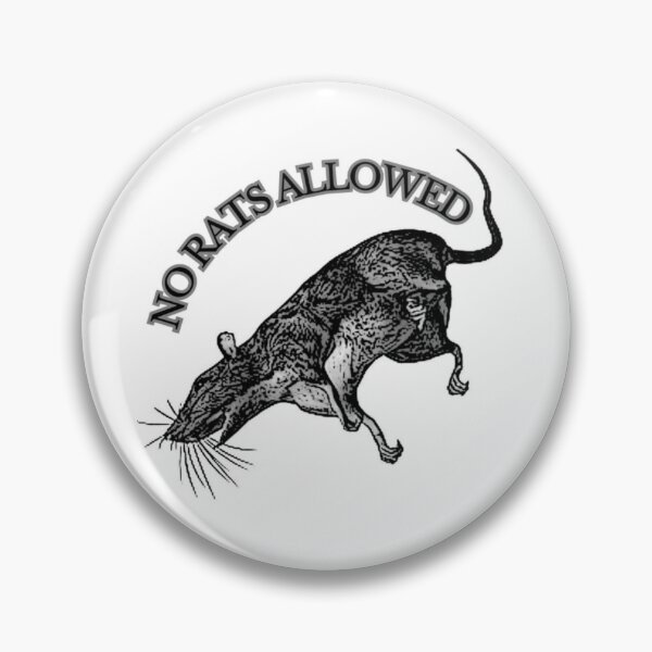 Item preview, UNIT 713, no rats allowed,  white 4 designed and sold by Unit713-Shop.