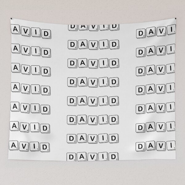 Item preview, David- Scrabble name design designed and sold by Bobby Shaftoe.