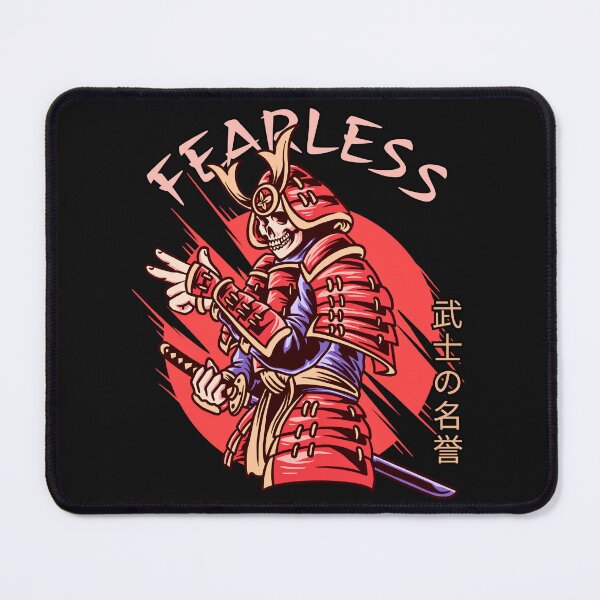 Item preview, Fearless Japanese Skull Honor Samurai Anime Manga Otaku designed and sold by Sanctum Cosmos.
