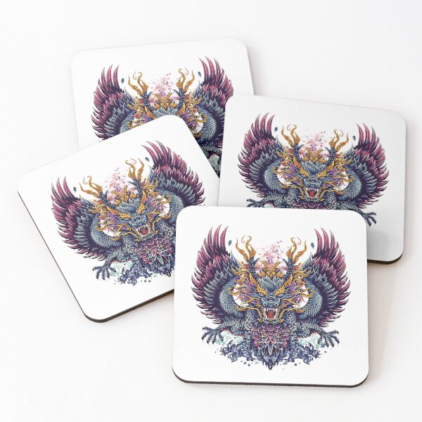 Item preview, Japanese Style Dragon designed and sold by Lucy Goosy Art.