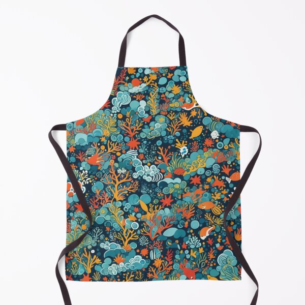 Item preview, Abstract Undersea Garden Pattern designed and sold by calibrit.