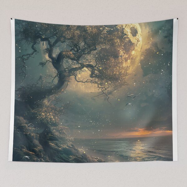 Item preview, Whispers of the Moonlit Grove designed and sold by oanaunciuleanu.