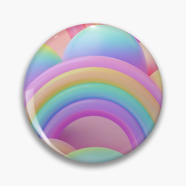 Item preview, Puffy Rainbow - 3D Textured Aesthetic designed and sold by GWTF-Designs.