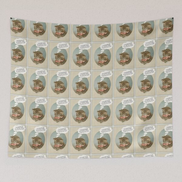 Item preview, Philosophical Whiskers: Snack Time Musings designed and sold by Michael van der Hoorn.