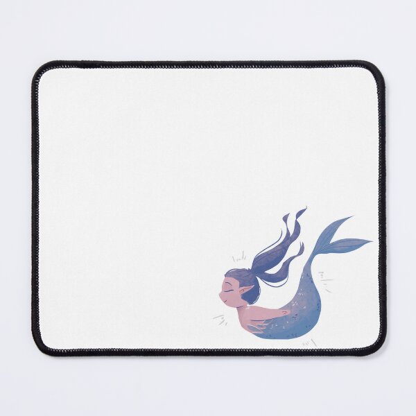 Item preview, Happy swimming purple mermaid designed and sold by VassaliteCreate.