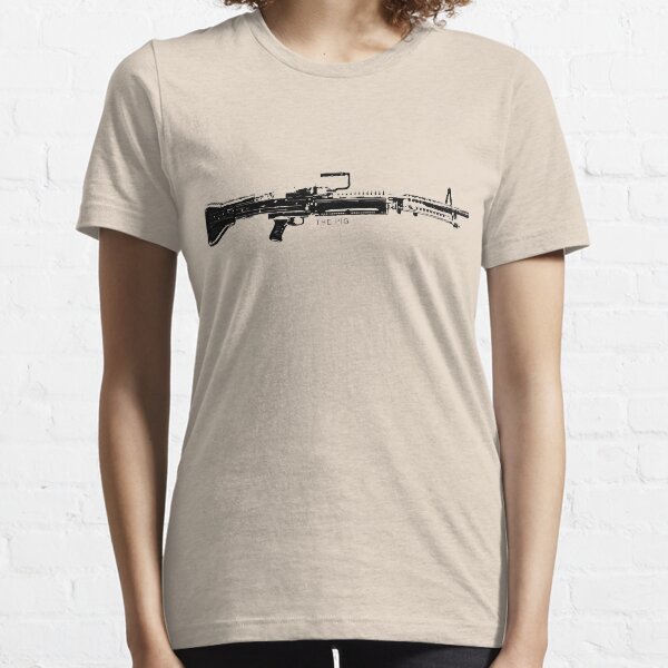 M60 Machine Gun - The Pig Essential T-Shirt