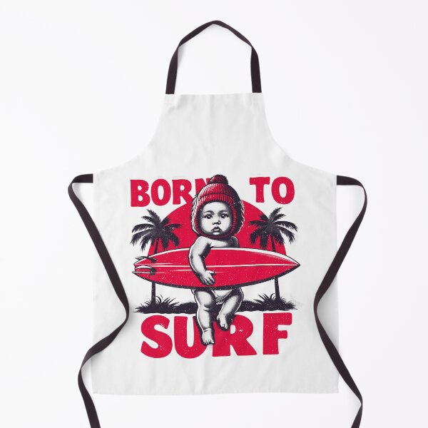 Item preview, Born To Surf - Hipster Baby Surfer Life designed and sold by Urban-Alien.