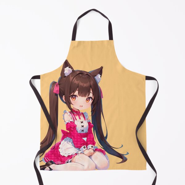 Item preview, Cute Chibi Maid Nekomimi Girl Chocola Neko Para designed and sold by MikaseSan.