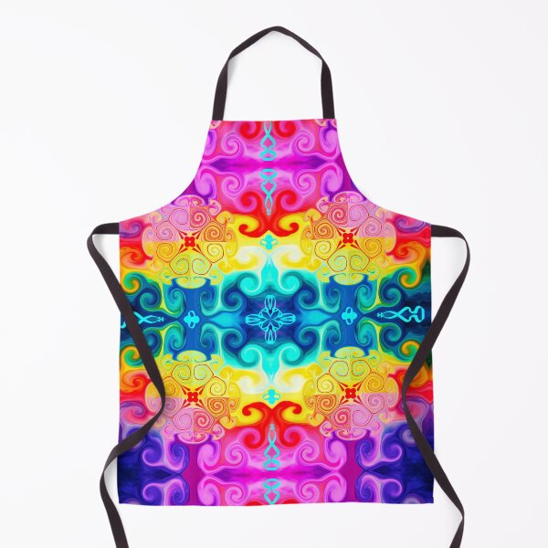 Aperçu de l'œuvre Motif symétrique multicolore vibrant créée et vendue par Fantacaroo Designs.