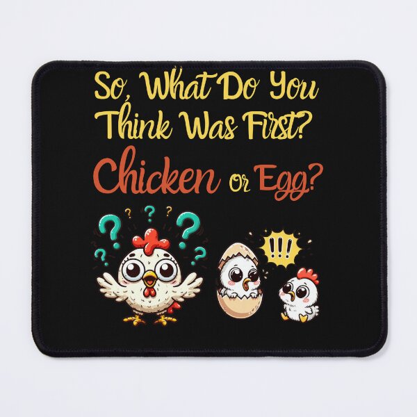 Item preview, Which Came First? Chicken or Egg designed and sold by AlienOccupation.