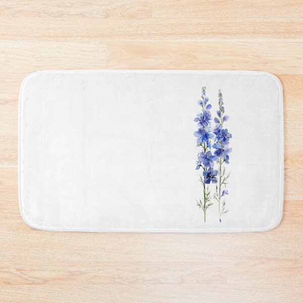 Item preview, Watercolor Delphinium Flower designed and sold by junkydotcom.