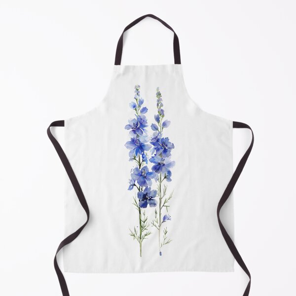 Item preview, Watercolor Delphinium Flower designed and sold by junkydotcom.