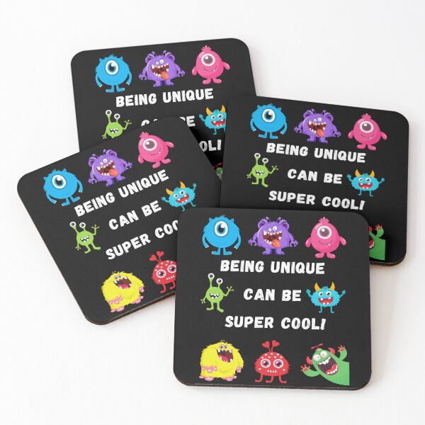 Item preview, Being Unique Can Be Super Cool Cute Monsters designed and sold by Artography Designs.