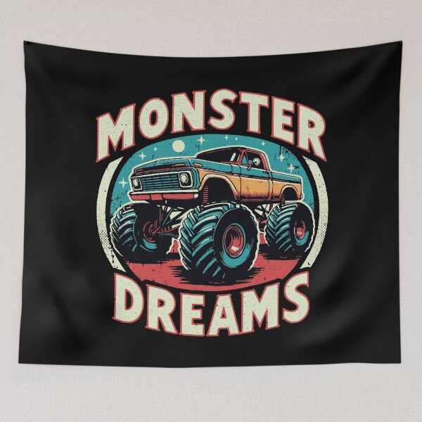 Item preview, Monster Dreams - Big 4x4 Truck 4wd Offroad designed and sold by Urban-Alien.