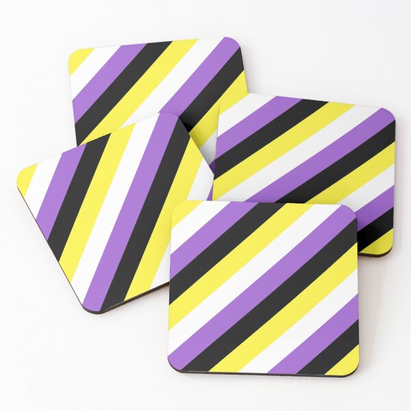 Item preview, Non Binary Pride Flag Stripes designed and sold by Charley Zee.