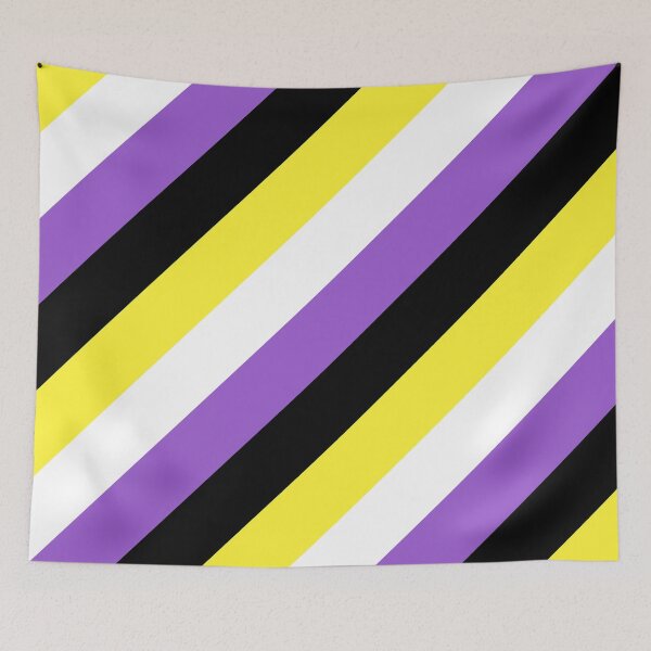 Item preview, Non Binary Pride Flag Stripes designed and sold by Charley Zee.
