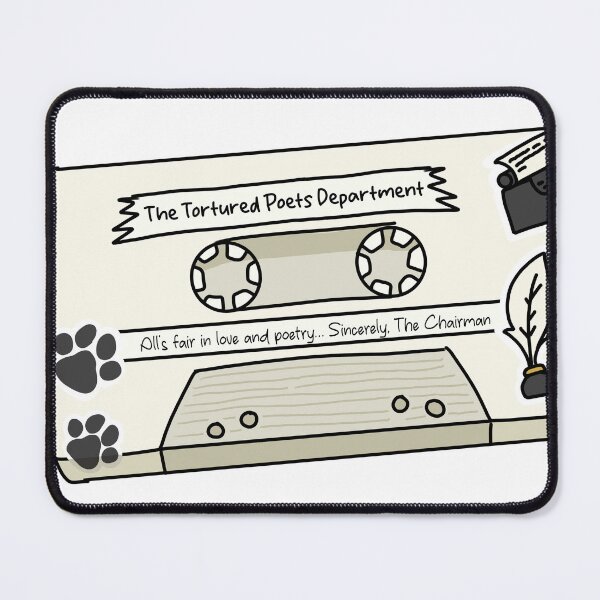 Item preview, Taylor Swift the tortured poets department cassette designed and sold by bee blobb.