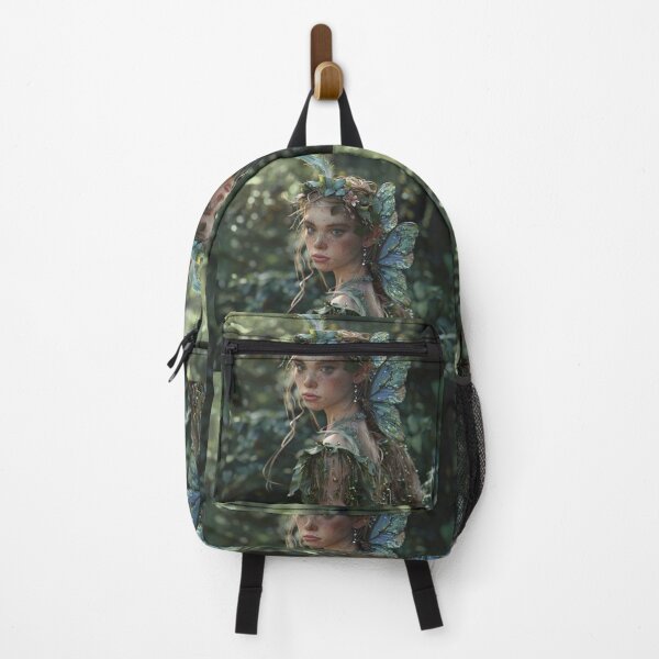 Item preview, Young fairy in the forest designed and sold by ArtemisDesignAI.