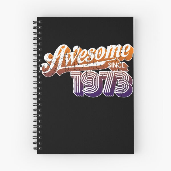 Item preview, Awesome Since 1973 45th Men Women Tee Vintage 70s Gift designed and sold by roarr.