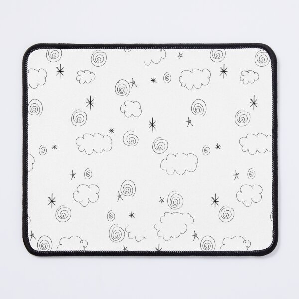 Item preview, Doodles! clouds, stars, and swirls designed and sold by elloyenn.