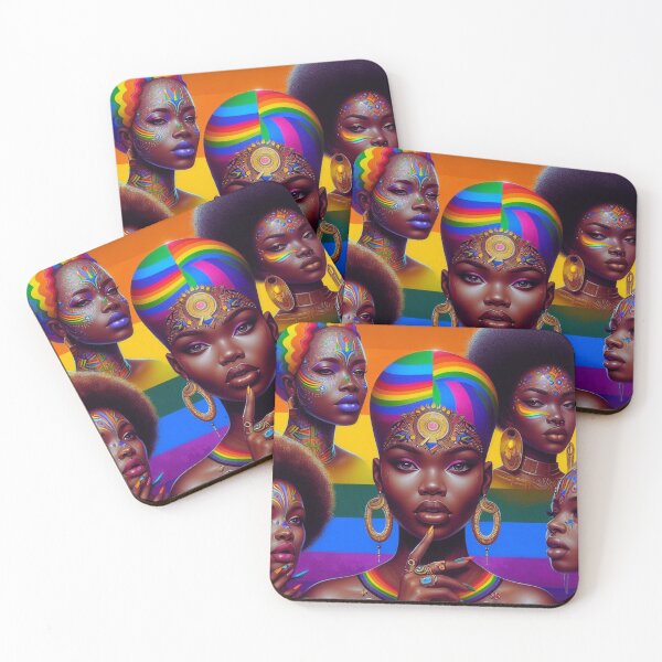 Item preview, Africa Pride 2024 LGBTQIA+ Love Gay Pride Graphic Design designed and sold by ItsAKinkThing.