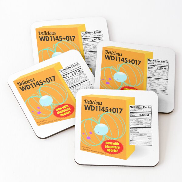 Item preview, White Dwarf WD1145+017 Cereal with Nutritiion Information designed and sold by BrushAndPen.