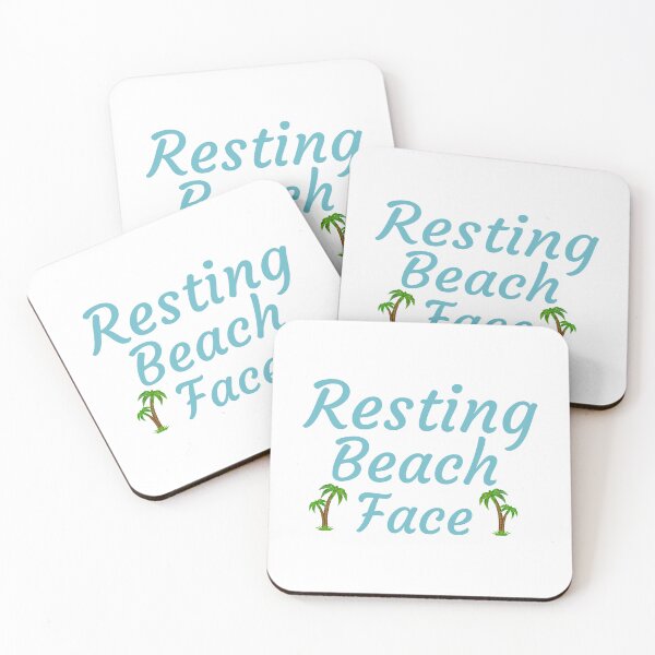 Item preview, Resting beach face designed and sold by Josie37.