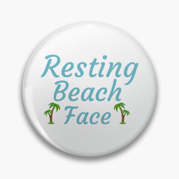 Item preview, Resting beach face designed and sold by Josie37.