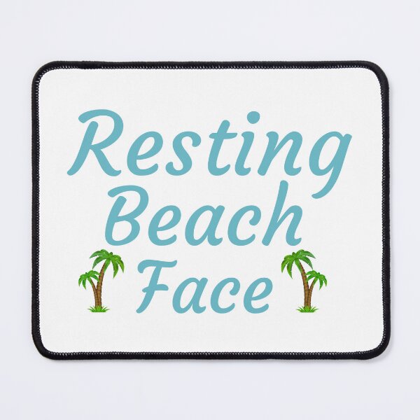 Item preview, Resting beach face designed and sold by Josie37.