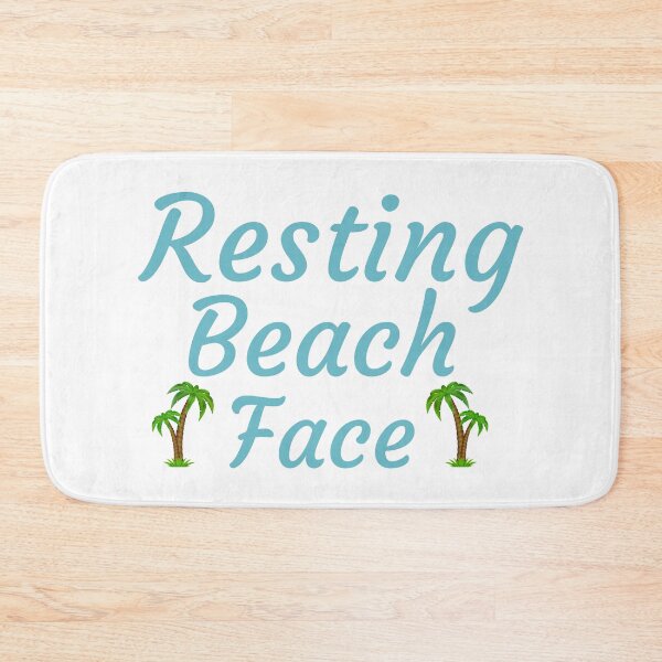 Item preview, Resting beach face designed and sold by Josie37.