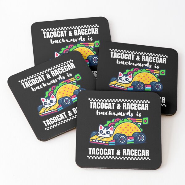 Item preview, Tacocat & Racecar Backwards is Tacocat & Racer designed and sold by BeansHotTees.