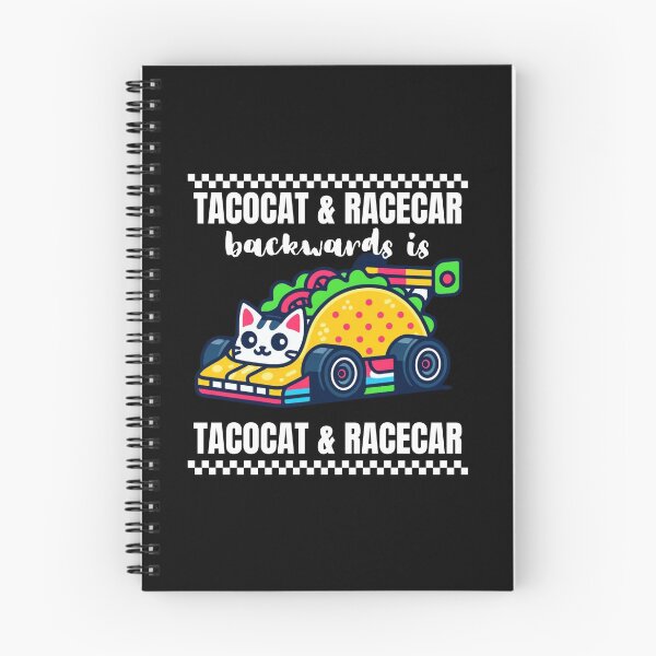 Item preview, Tacocat & Racecar Backwards is Tacocat & Racer designed and sold by BeansHotTees.